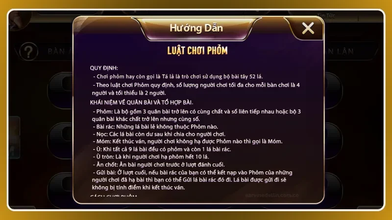 Luật chơi rõ ràng giúp người mới nhanh chóng nắm bắt dễ dàng