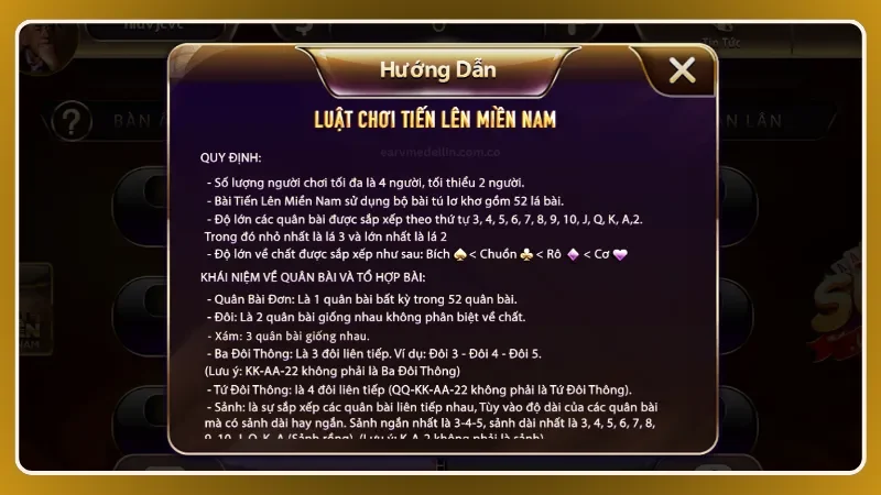 Luật chơi rõ ràng giúp người mới nhanh chóng làm quen dễ dàng